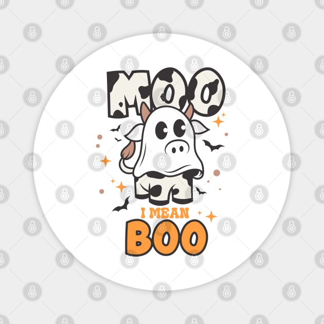 Moo I mean Boo Magnet by dadan_pm
